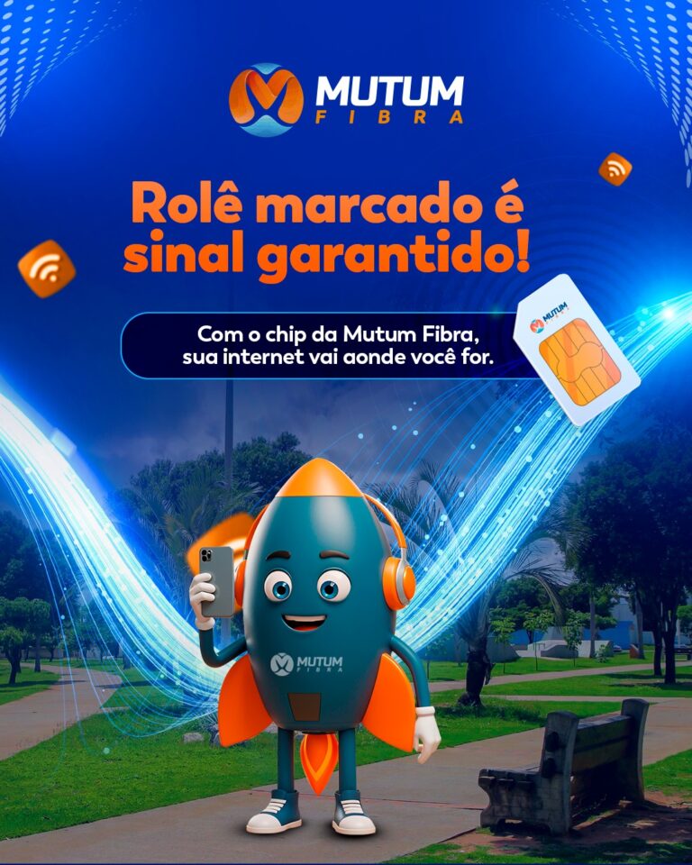 Com Mutum Fibra, seu rolê está garantido com sinal de qualidade!  

Leve sua int…
