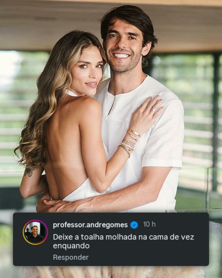 Kaká começou um novo relacionamento, ele separou após ser chamado de perfeito de…