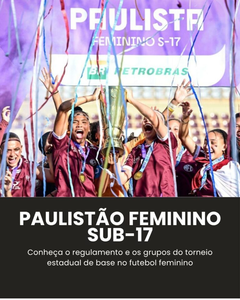 Confira os grupos e o formato de disputa do Paulistão Feminino Sub-17