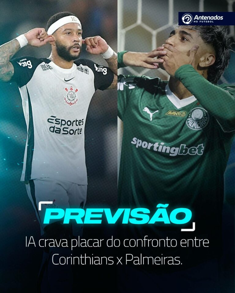 Corinthians e Palmeiras se enfrentam nesta quarta (30), às 21h30, na Neo Química…