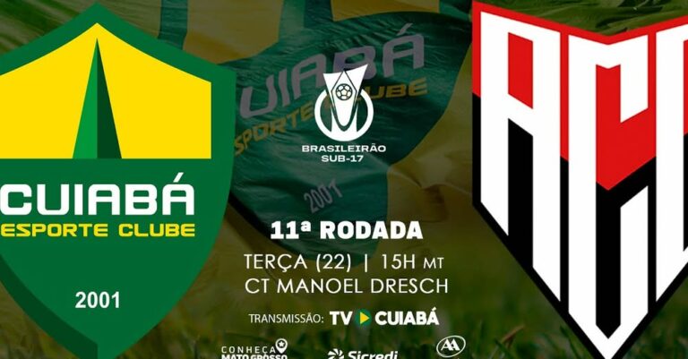 Hoje tem Dourado em campo pelo Brasileiro Sub-17 e você assiste AO VIVO pela TV …