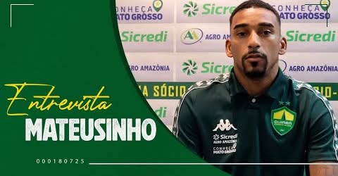Mateusinho projeta duelo contra o Goiás!