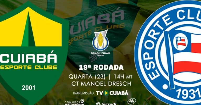 Hoje tem Dourado em campo pelo Brasileiro Sub-20, diante do Bahia, e você assist…