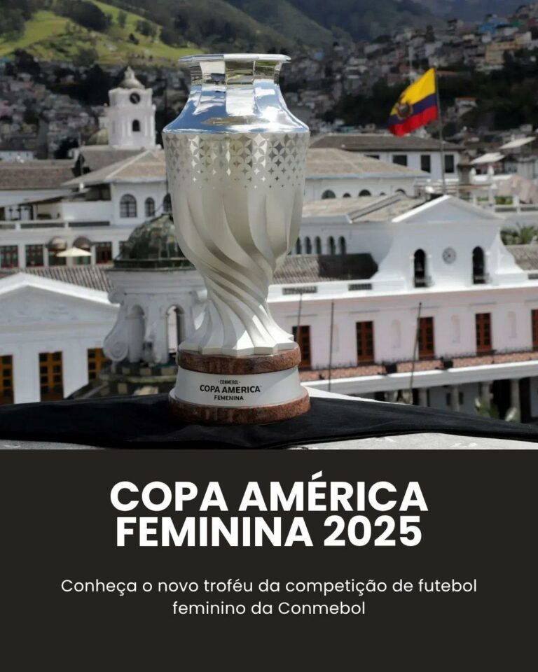 Conheça a nova taça da Copa América Feminina
