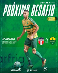 Líder do Grupo 4, com cinco vitórias em cinco jogos, a equipe sub-20 do Cuiabá f…