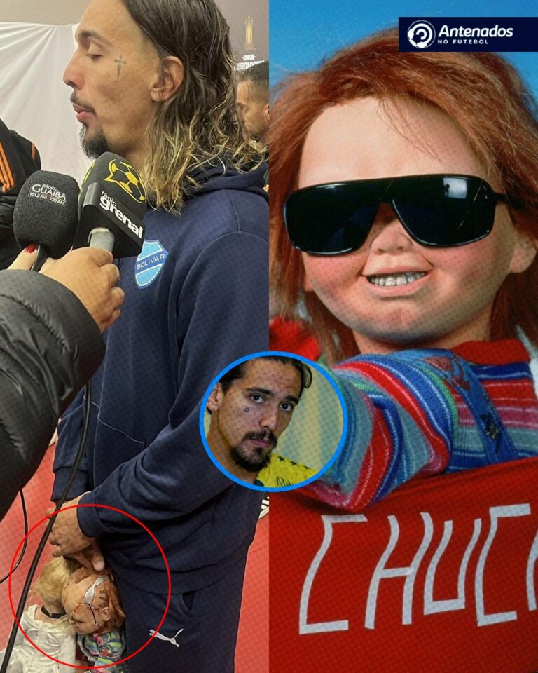 Chico da Costa, atacante do Mirassol, possui um boneco do Chucky como amuleto
da…