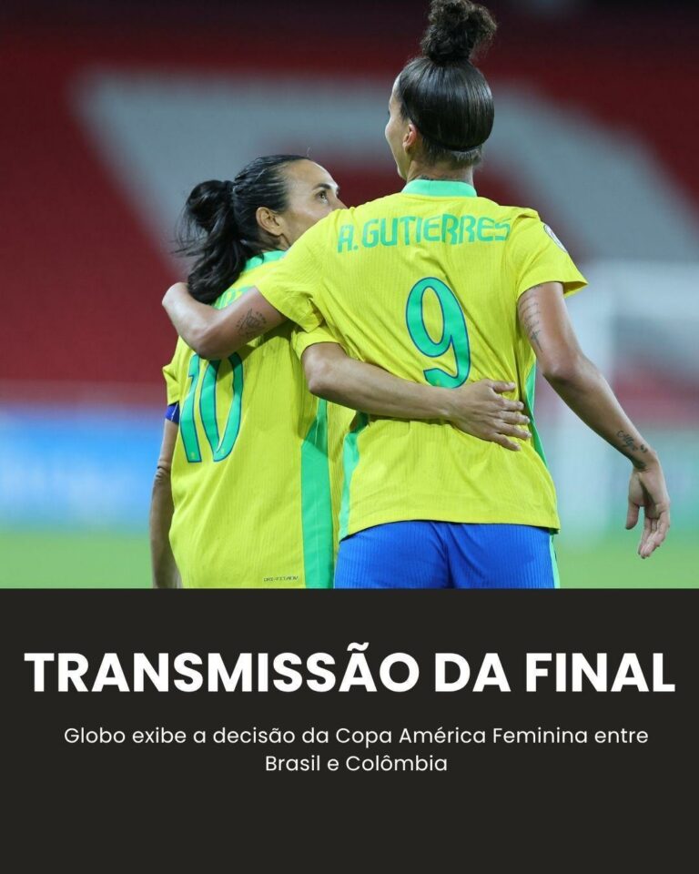 Final da Copa América Feminina será transmitida na Globo
