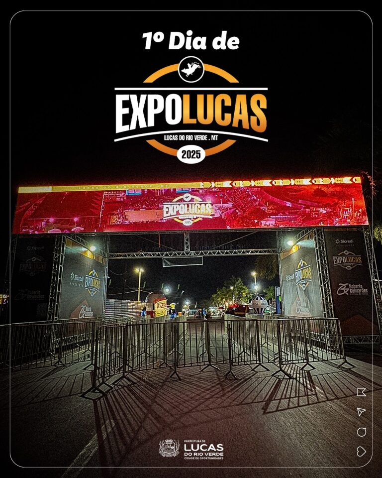 A primeira noite da #expolucas25 foi de arrepiar!
Teve adrenalina no rodeio, de…