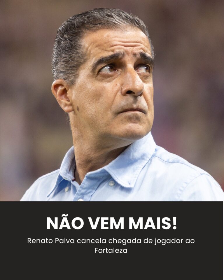 Renato Paiva acaba de cancelar a contratação do…Ver mais
