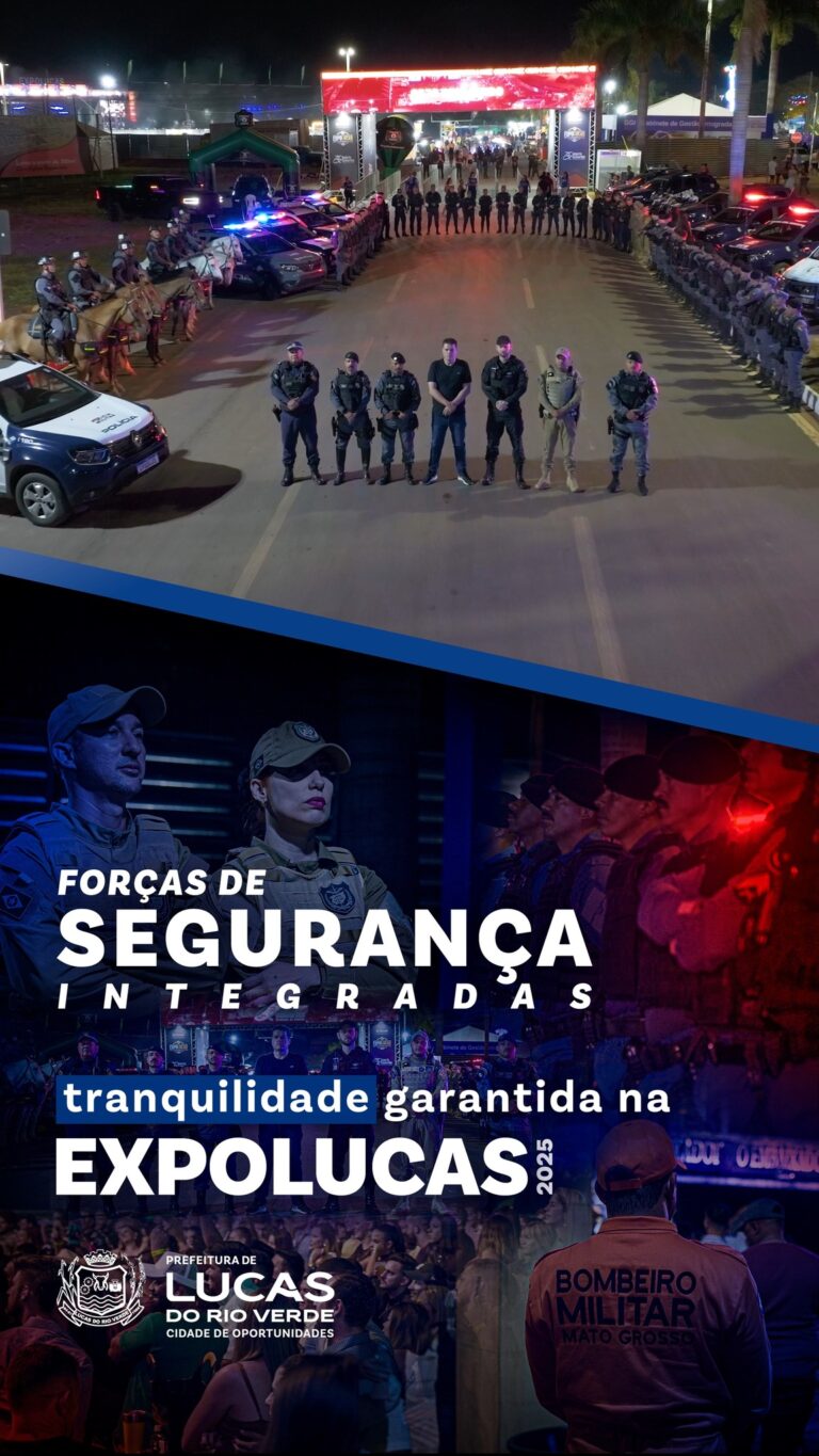 Segurança que se vê, confiança que se sente. 

A Expolucas 2025 foi um sucesso e…