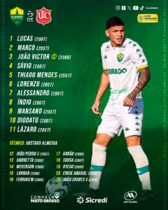O Dourado está escalado e enfrenta o União com o seguinte time!

#OrgulhodeMatoG…