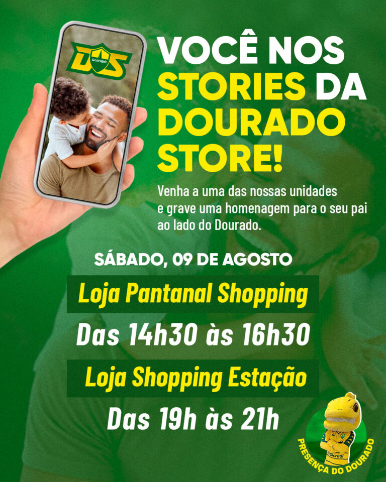 Mande aquele recado especial ao seu Paizão!

Vá até uma das lojas da Dourado Sto…