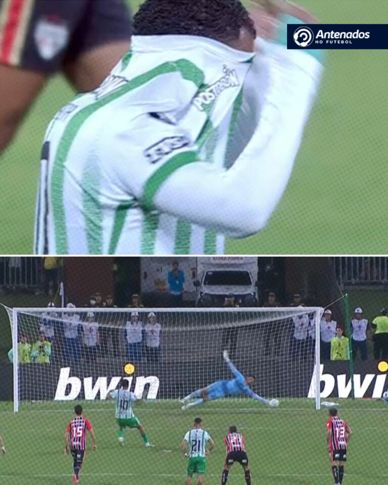 INACREDITÁVEL! Cardona, do Atlético Nacional, perdeu 2 pênaltis contra o São Pa…