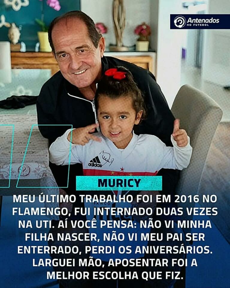 Muricy Ramalho nunca mais aceitou ser treinador após esse problema.