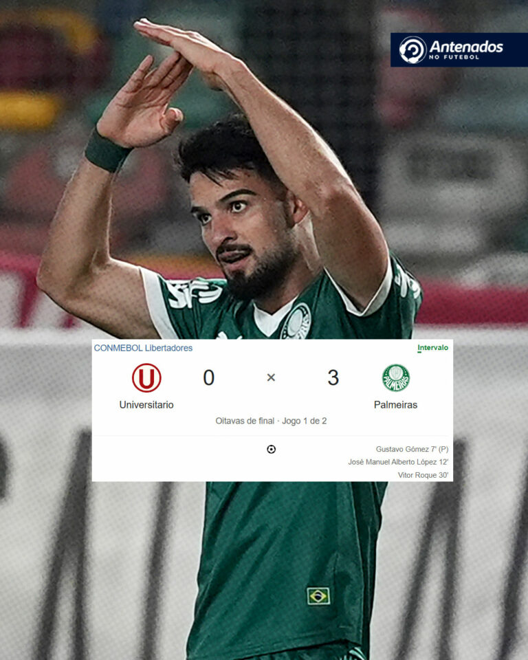 Flaco Lopez no primeiro tempo de Universitário 0x3 Palmeiras:

– Sofreu pênalti…