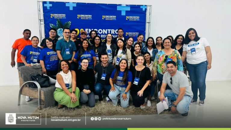 Nova Mutum marca presença no 2º Encontro de Integração e Valorização dos Agentes…