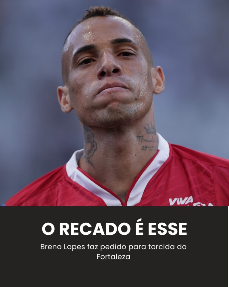 Após nova derrota, Breno Lopes pede para torcida do Fortaleza…Ver mais