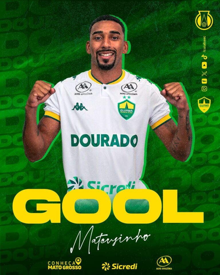 GOOOOOOOOOOOOOOOOOOOOOOOOOL

2ºT |  50min – Mateusinho empata para o Dourado.

A…