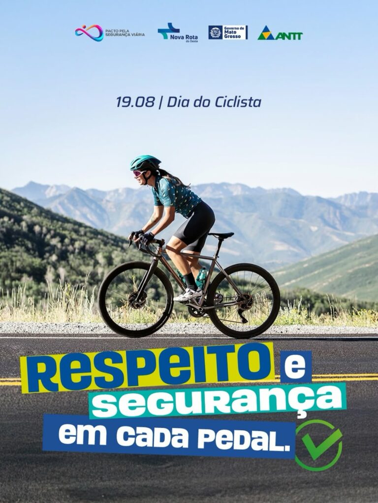 No Dia do Ciclista, a atenção à convivência segura entre todos que utilizam as r…