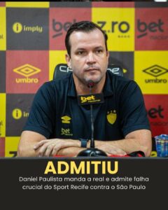 Daniel Paulista admite que… Ver mais