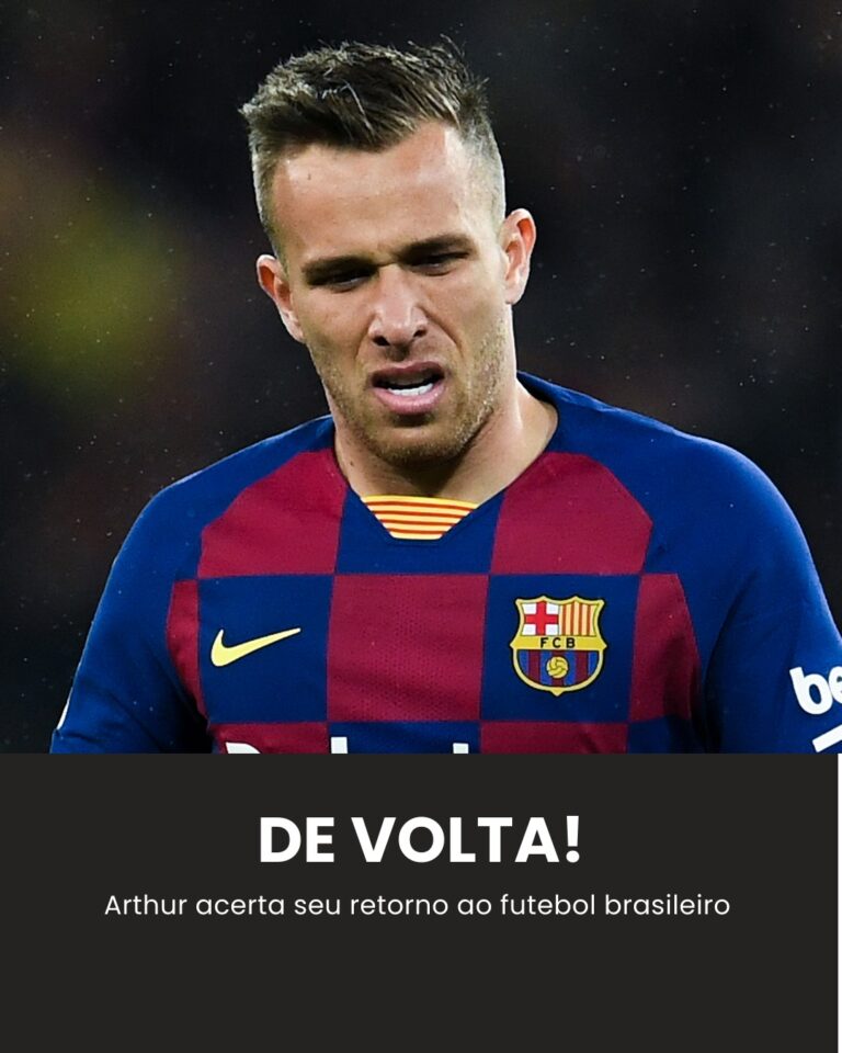 Arthur está de volta ao futebol brasileiro e vai atuar pelo…Ver mais