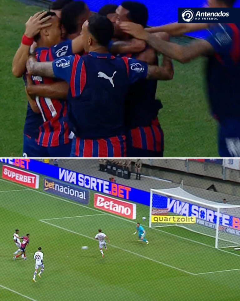 BAHIA NA FRENTE! No finalzinho do jogo, Luciano Juba abriu o placar contra o Flu…