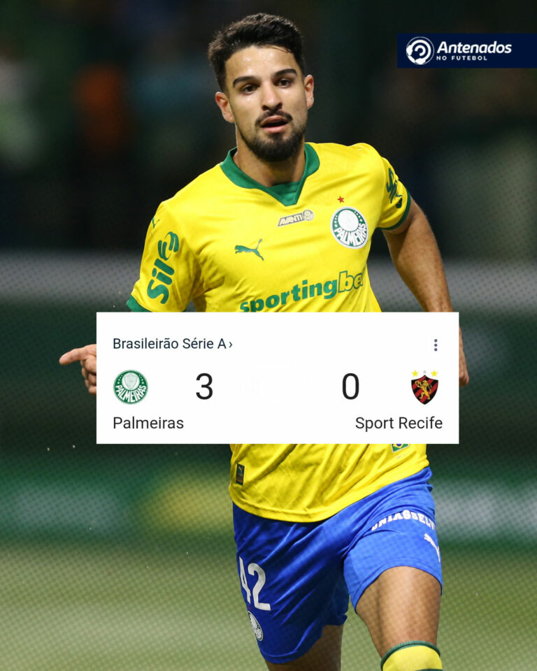 Com 2 Gols de Flaco Lopez e 1 de Gustavo Gomez, Palmeiras vence o Sport e cola …