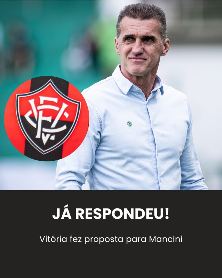 Vitória fez convite e Mancini respondeu que… Ver mais