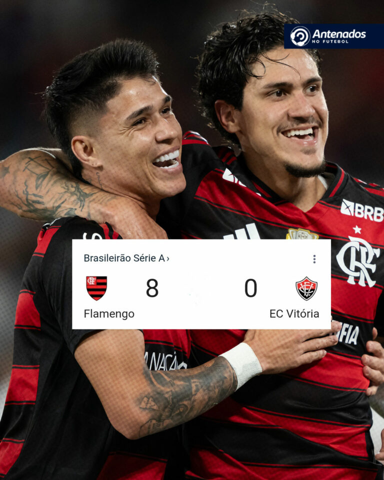 Flamengo AVASSALADOR aplicou a Maior goleada da história dos pontos corridos.