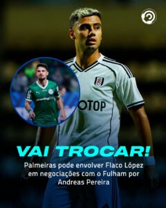 O Palmeiras está em busca da contratação de Andreas Pereira. 

 De acordo com in…