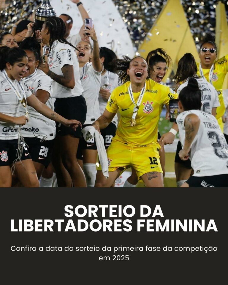 Sorteio da fase de grupos da Libertadores Feminina 2025 será em…Ver mais