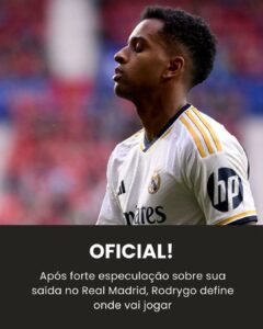 BOA ESCOLHA? Rodrygo agita o mundo da bola ao revelar de que vai jogar no…Ver …