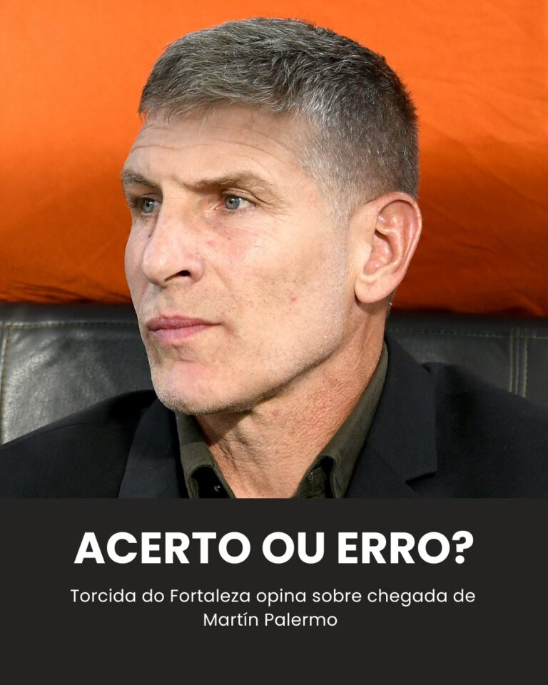 Fortaleza contrata Martín Palermo e torcida dispara que…Ver mais