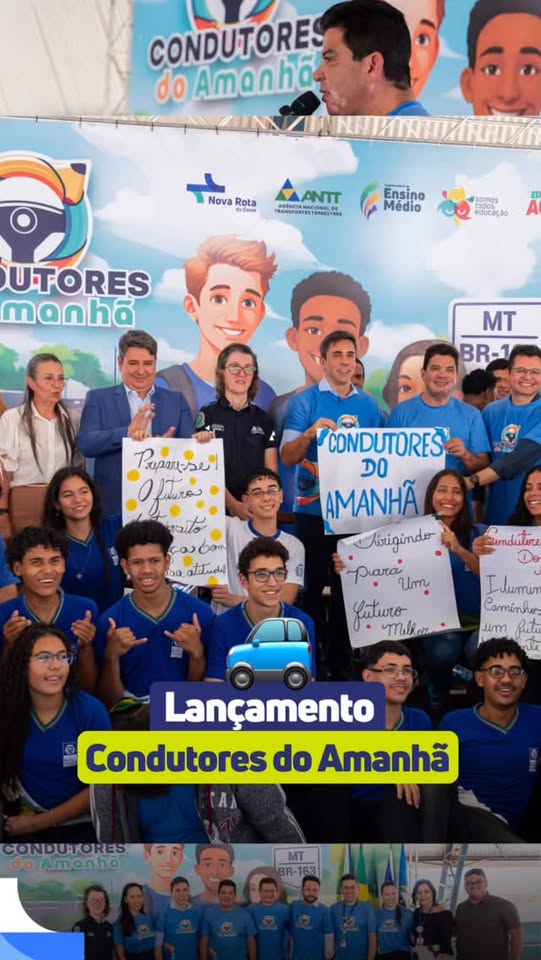 Foi dado o pontapé inicial do projeto Condutores do Amanhã!

Idealizado pela No…