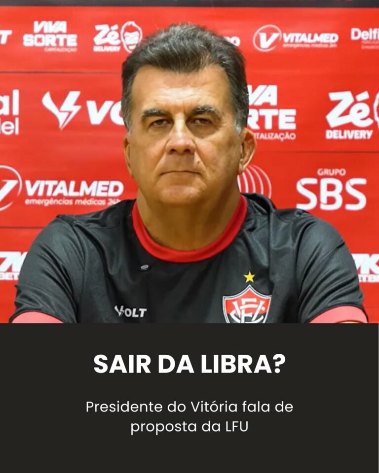 Vitória pode trocar Libra pela LFU e presidente revela… Ver mais