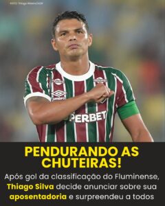 VAI FAZER FALTA! Thiago Silva afirma que vai se aposentar neste…Ver mais