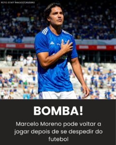 BOMBA!!! Marcelo Moreno pode retomar carreira no futebol: saiba mais