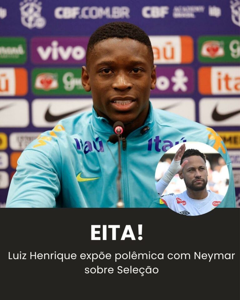 Luiz Henrique relembra polêmica com Neymar e expõe que…Ver mais