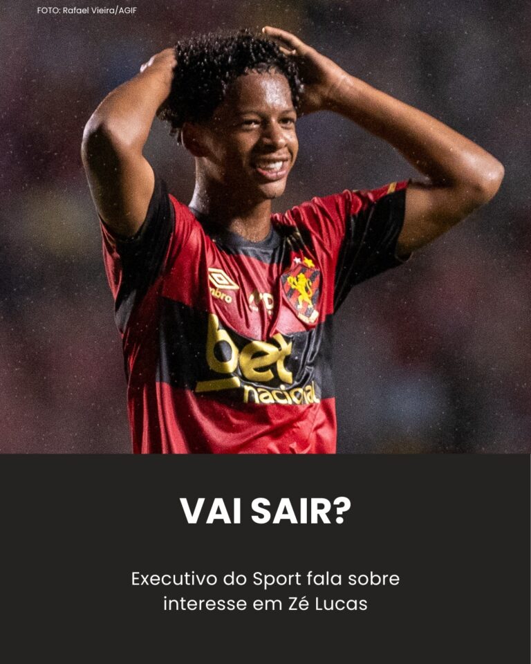 R$ 330 MILHÕES? Com interesse de europeus, Sport quer Zé Lucas ainda… Ver mais…