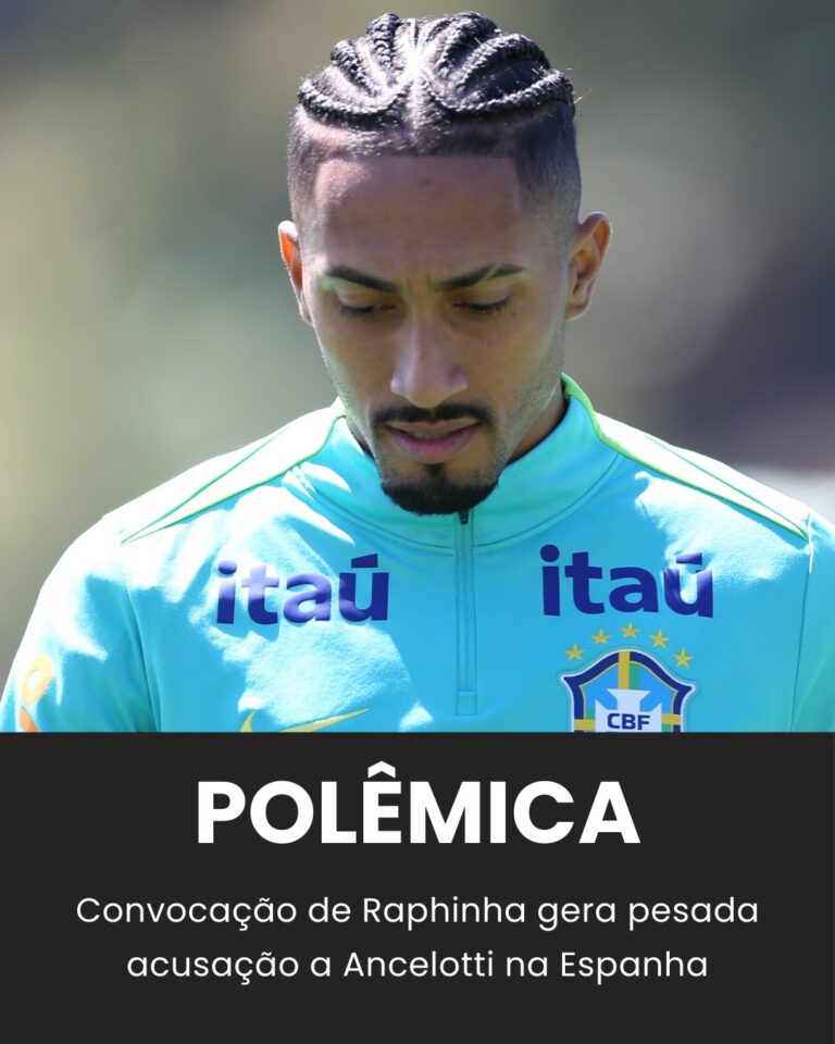 Raphinha provoca polêmica e muito barulho em pesadas críticas contra Ancelotti
…