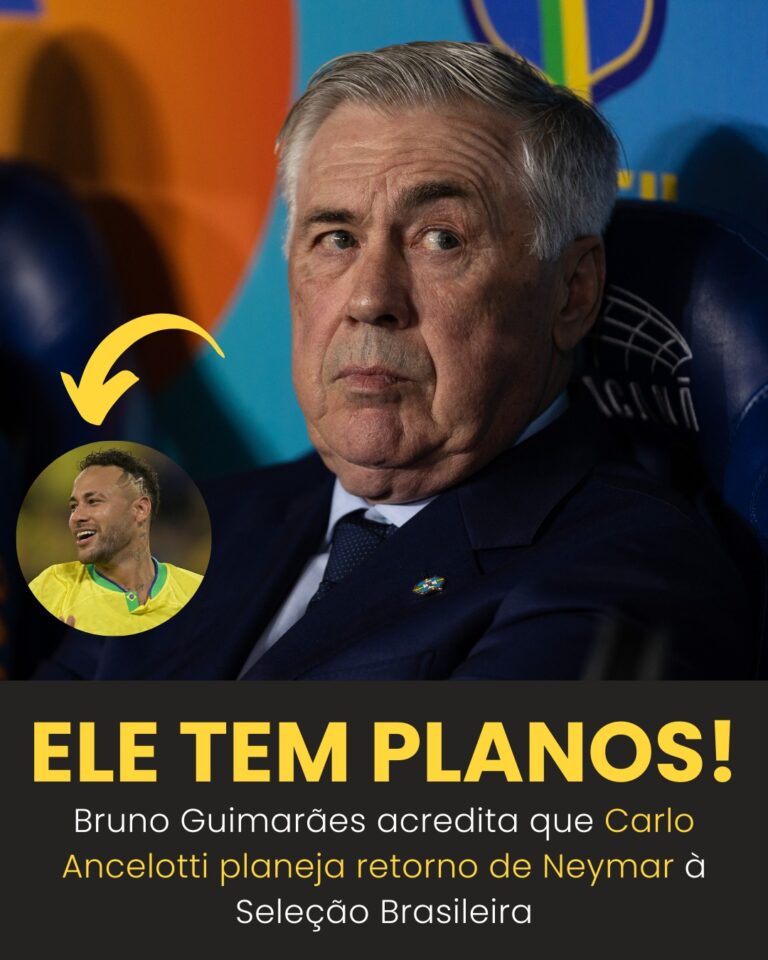 VEM AÍ? Ancelotti planeja retorno de Neymar à Seleção Brasileira segundo…Ver …