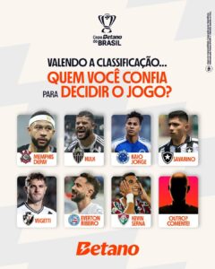 Quem você escolhe para decidir? 

Após a pausa da Data FIFA, os jogos decisivos …