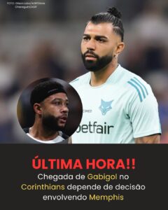 MEMPHIS ENVOLVIDO! Chegade de Gabigol no Corinthians depende de…Ver mais
