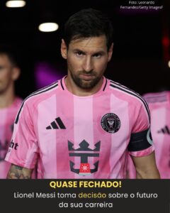Ele está decidido! Lionel Messi vai jogar no …ver mais
