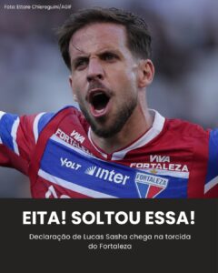 Após derrota para o Palmeiras, Sasha choca torcida do Fortaleza ao…Ver mais