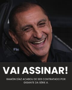 OFICIAL! Ramón Díaz é o novo técnico do…Ver mais