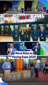 Foi um prazer participar da Paving Expo 2025, a maior feira de infraestrutura ro…