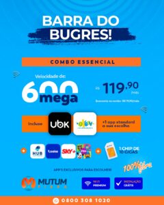 Mais internet, mais diversão, mais economia!

Com o Combo Essencial, você leva …