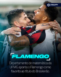 O departamento de matemática da UFMG aponta o Flamengo de Arrascaeta como favori…