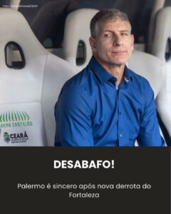 DESABAFOU! Palermo cita mudanças no Fortaleza após derrota para o São Paulo